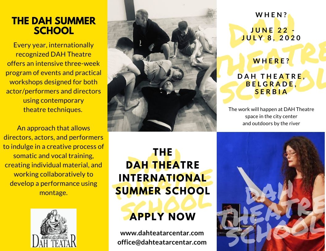DAH Theater Summer School 2020