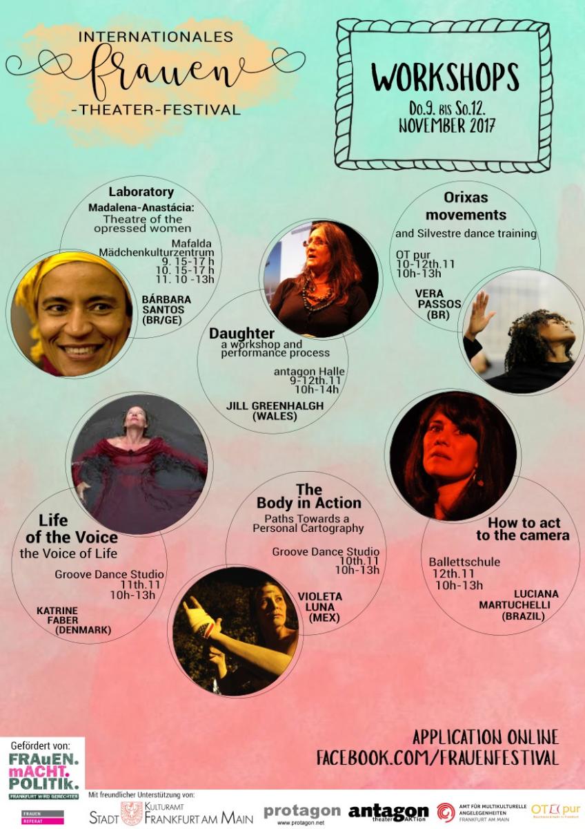 Internationales Frauen Theater Festival - Workshops