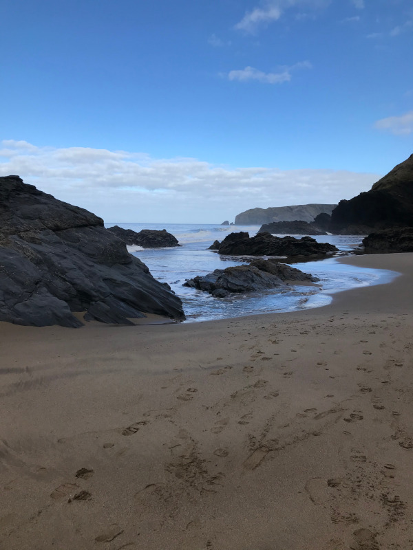 Llangrannog Beach. Photo Jill Greenhlagh